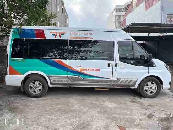 Xe Trung Thành Limousine Bên hông xe 