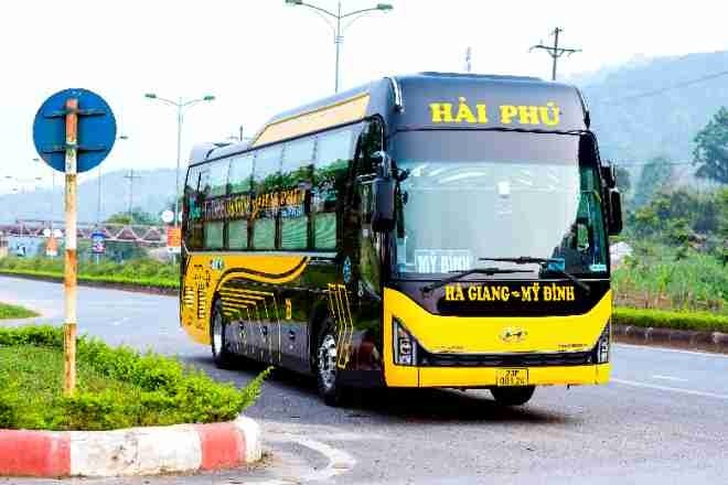 Xe Hải Phú Mặt trước xe 