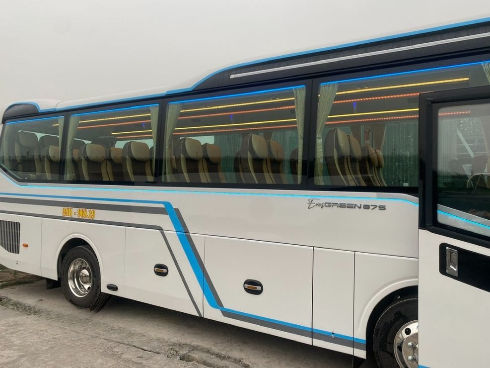 Xe Luxury Van Limousine Bên hông xe Ghế ngồi 29 chỗ