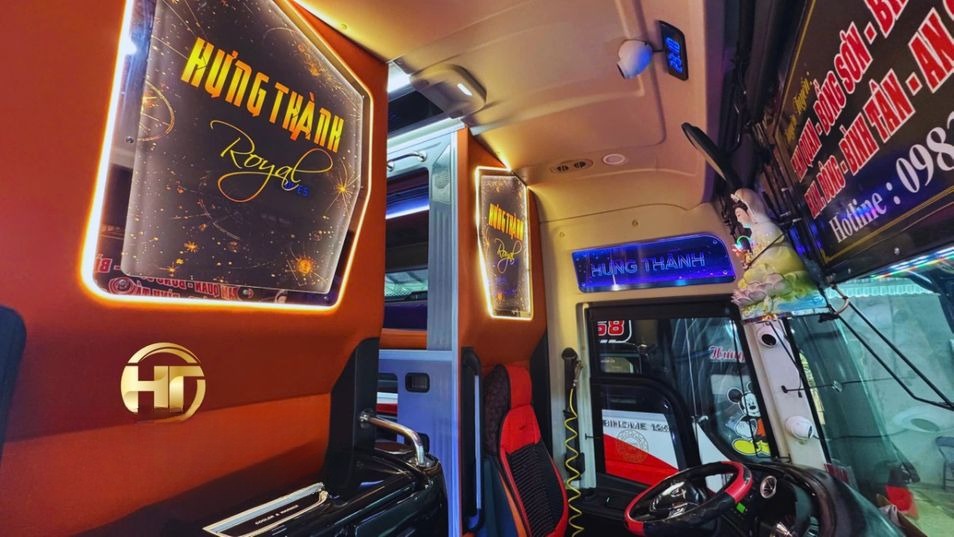Xe Thành Hưng (Bình Định) Tiện ích Nội thất Giường nằm Limousine 24 Phòng