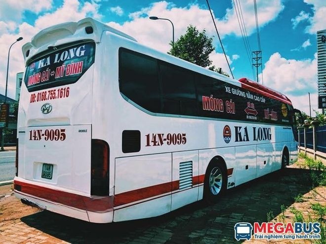 Xe Ka Long (Toàn Thắng) Mặt sau xe Giường nằm 40 chỗ