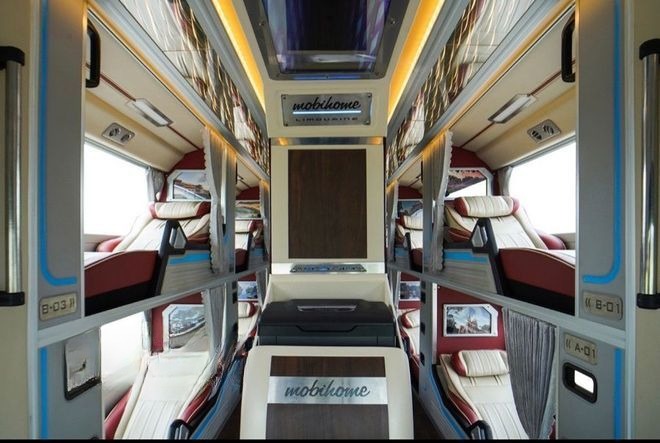 Xe Lovabus Giường nằm Tiện ích Nội thất Limousine 34 Phòng