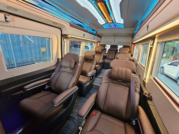 Xe Thu Trang Limousine Nội thất Limousine 11 chỗ