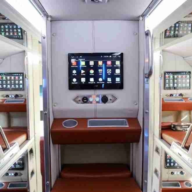 Xe Ngọc Trinh (Quảng Trị) Nội thất Tiện ích Limousine 34 giường