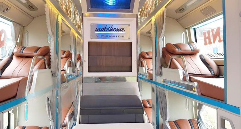 Xe Hot Bus Giường nằm Tiện ích Nội thất Limousine giường phòng 34 chỗ