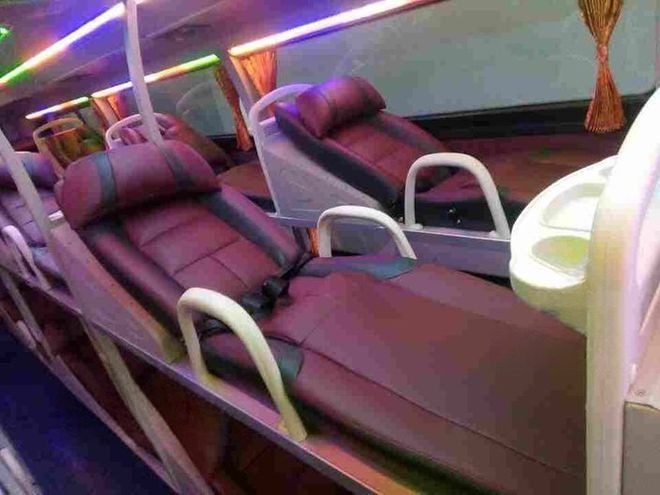 Xe Lovabus Giường nằm Nội thất Giường nằm 44 chỗ 