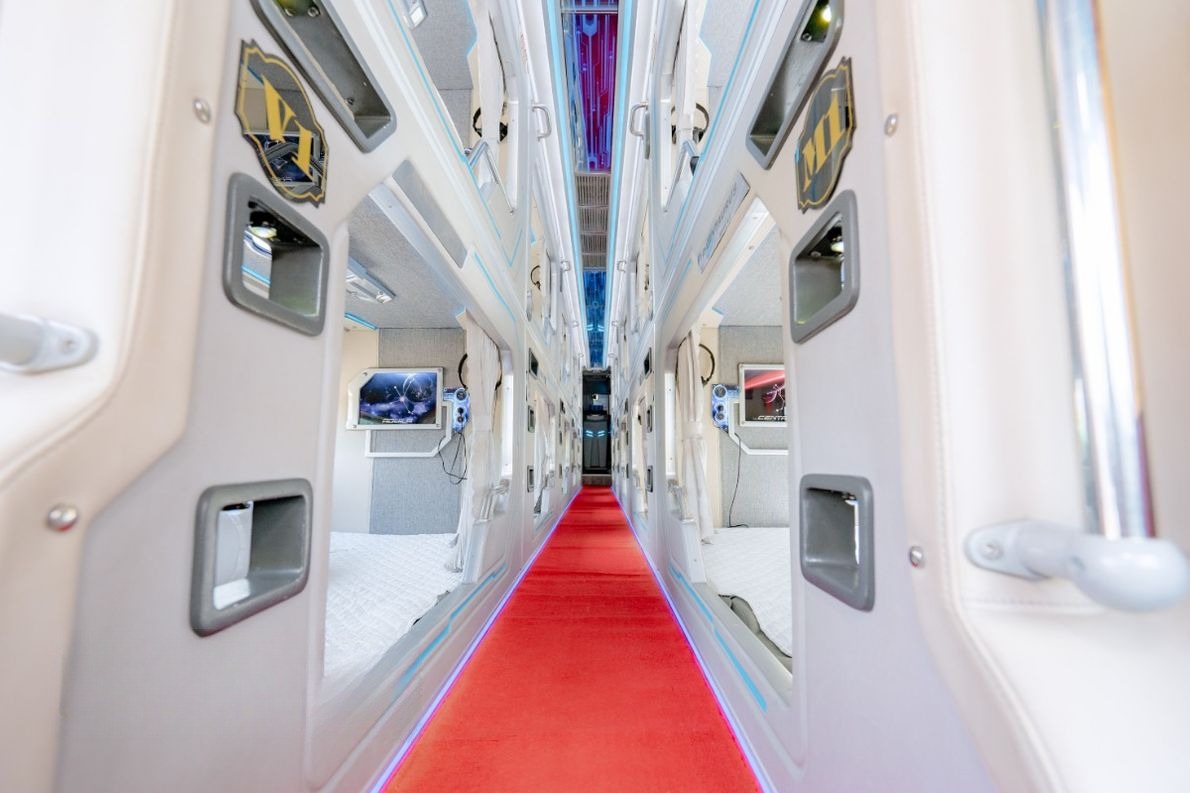 Xe Văn Minh Nội thất Limousine VIP 20 phòng
