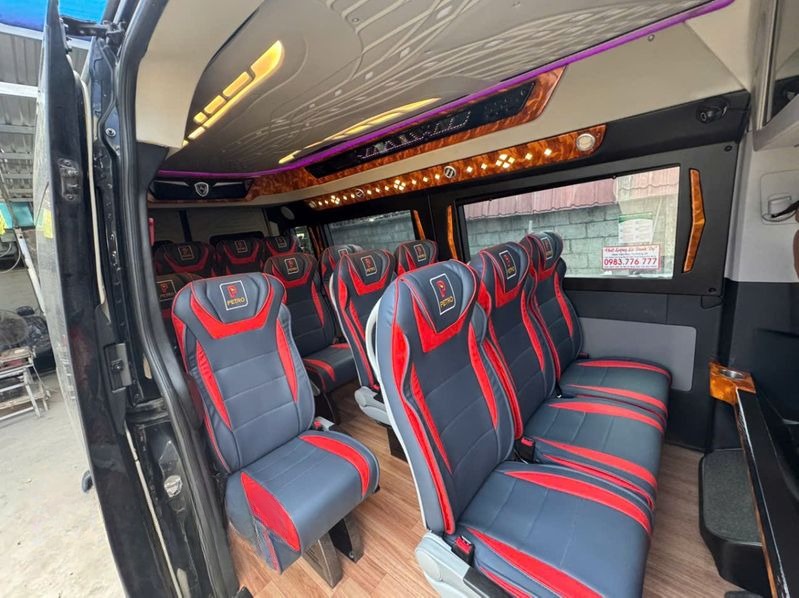 Xe Petro Bình Phước Tiện ích Ghế ngồi 16 chỗ
