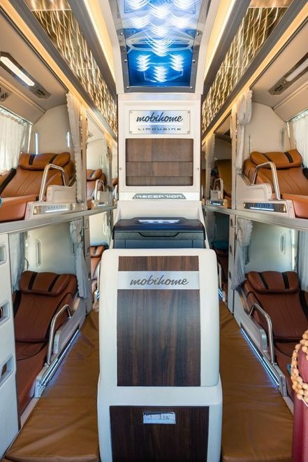 Xe KT Travel Huế Tiện ích Nội thất Limousine 32 giường (WC)