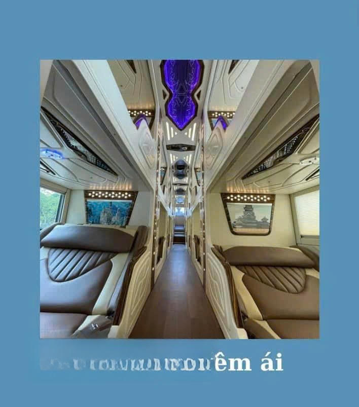 Xe Xuân Trường Limousine Giường nằm Tiện ích Nội thất Cabin đôi 22 phòng