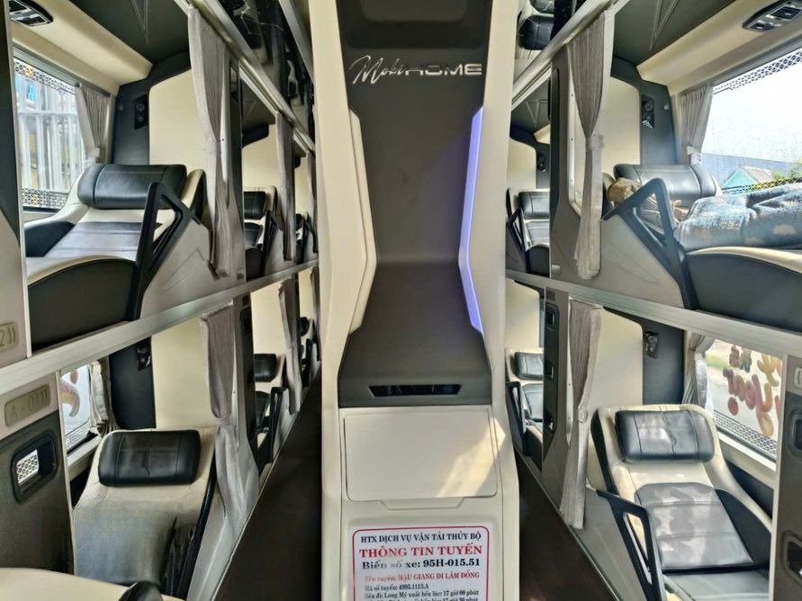 Xe Lovabus Giường nằm Nội thất Tiện ích Giường nằm 34 chỗ