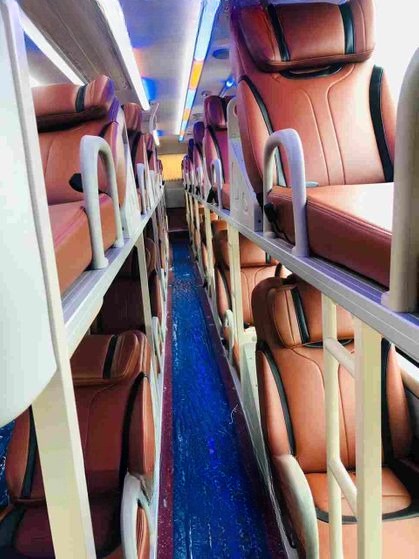 Xe Phượng Thu Nội thất Tiện ích Giường nằm 40 chỗ mới
