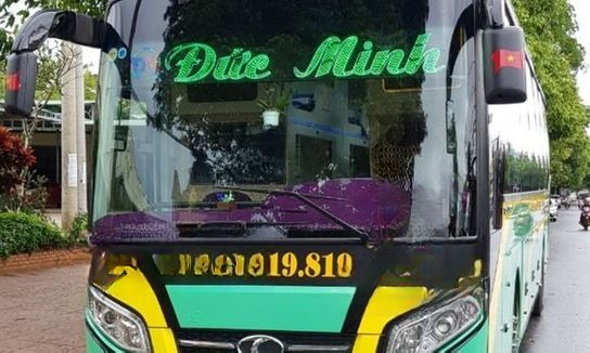 Xe Đức Minh Mặt trước xe Bên hông xe Giường nằm 44 chỗ