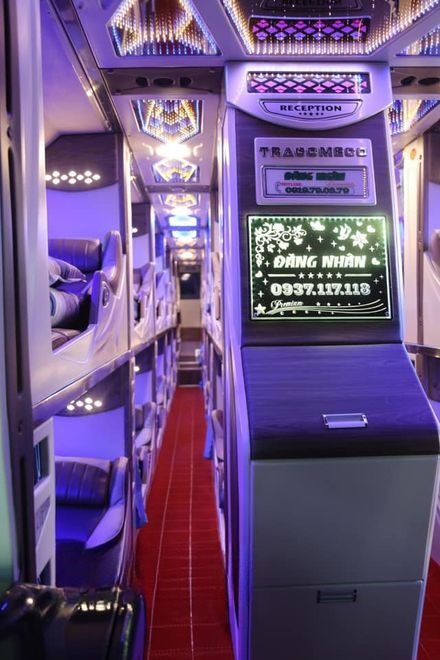 Xe Xe Đăng Nhân Nội thất Limousine giường nằm 34 chỗ