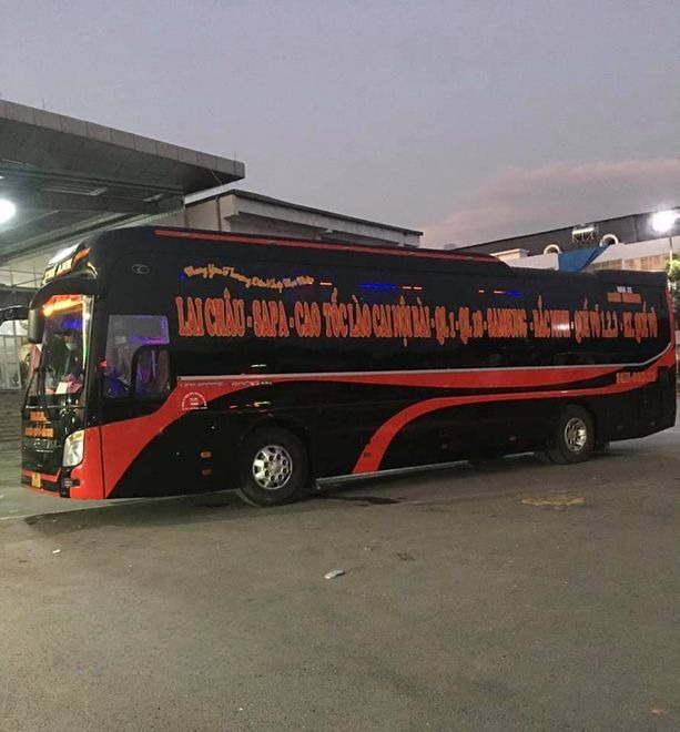 Xe Thế Anh Bên hông xe Giường nằm 40 chỗ