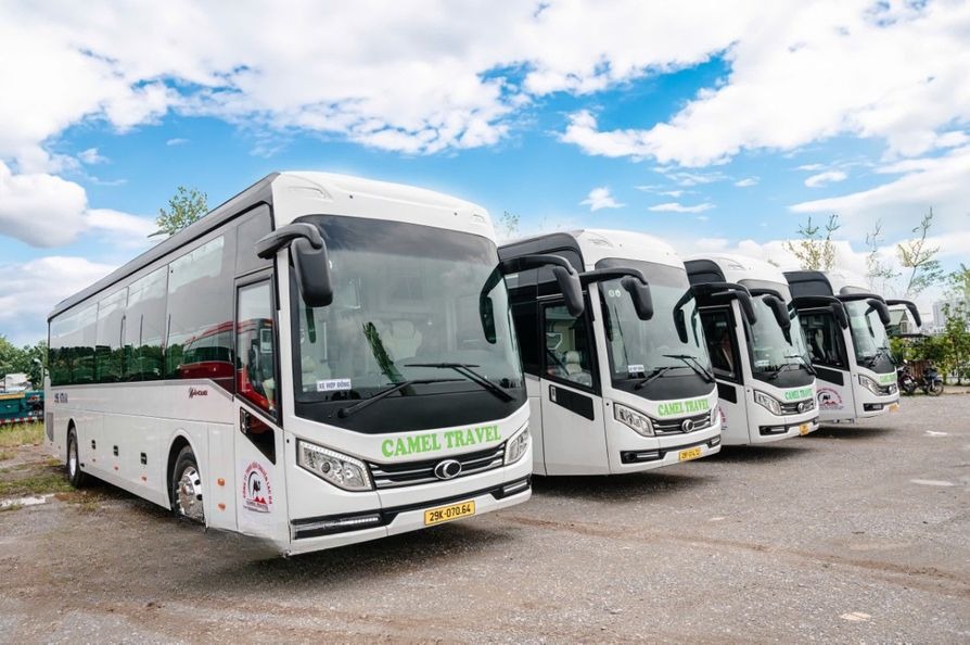 Xe Camel Travel Mặt trước xe Bên hông xe Limousine 22 giường