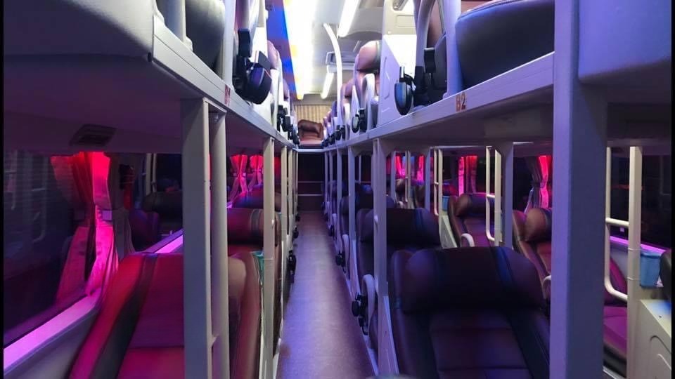 Xe Lovabus Giường nằm Tiện ích Nội thất Giường nằm 46 chỗ