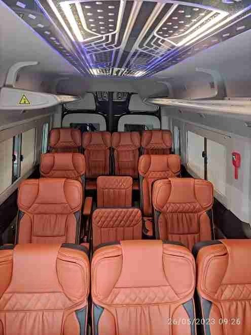 Xe Thành Trung Limousine  Ghế ngồi Tiện ích Nội thất 