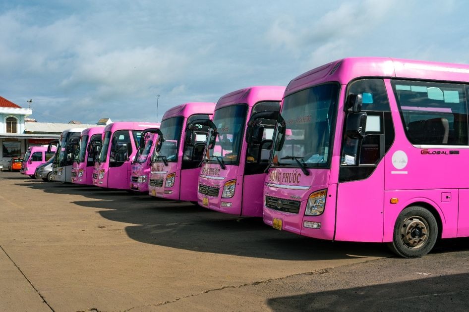 Xe Đồng Phước Mặt trước xe Bên hông xe Ghế ngồi 29 chỗ