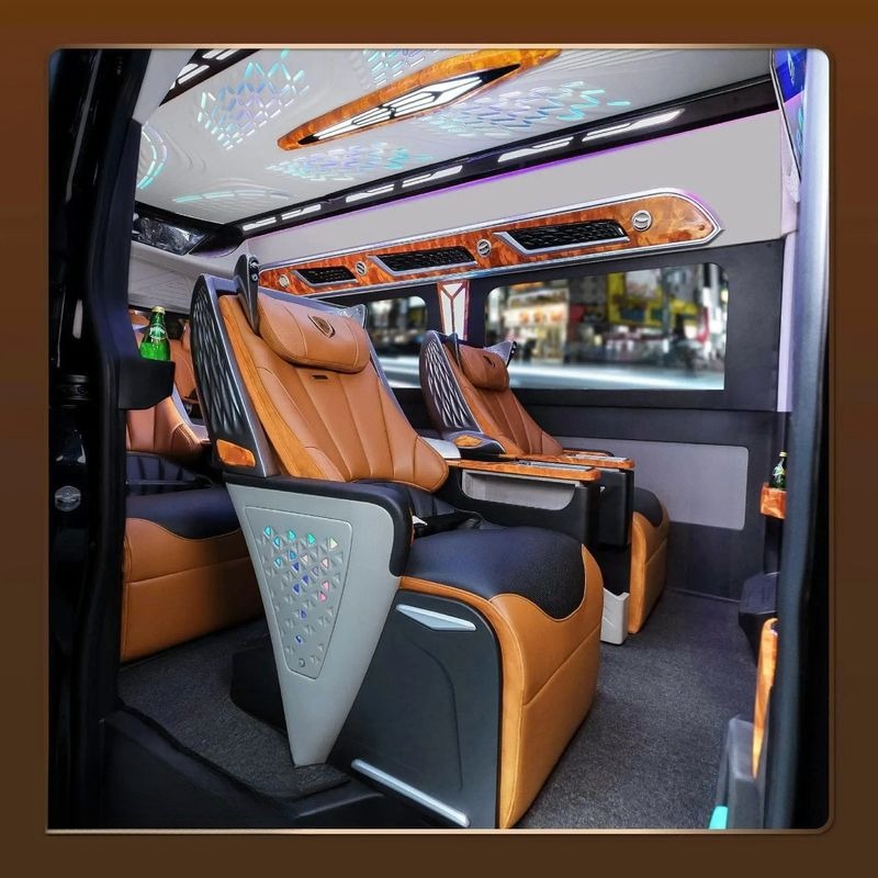 Xe Minh Nghĩa Ghế ngồi Tiện ích Nội thất  Limousine 9 chỗ (Đi Cao Tốc)