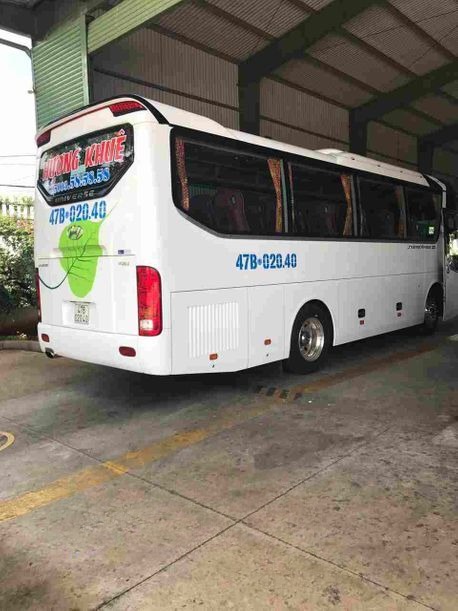 Xe Hương Khuê Mặt sau xe Ghế ngồi 35 chỗ