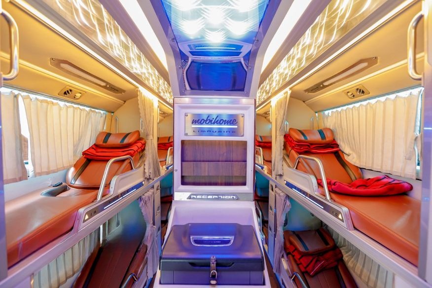 Xe Mỹ Duyên Giường nằm Nội thất Limousine 34 giường