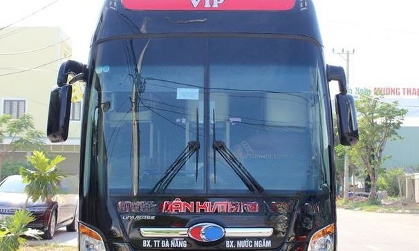 Xe Tân Kim Chi Mặt trước xe Giường nằm 44 chỗ