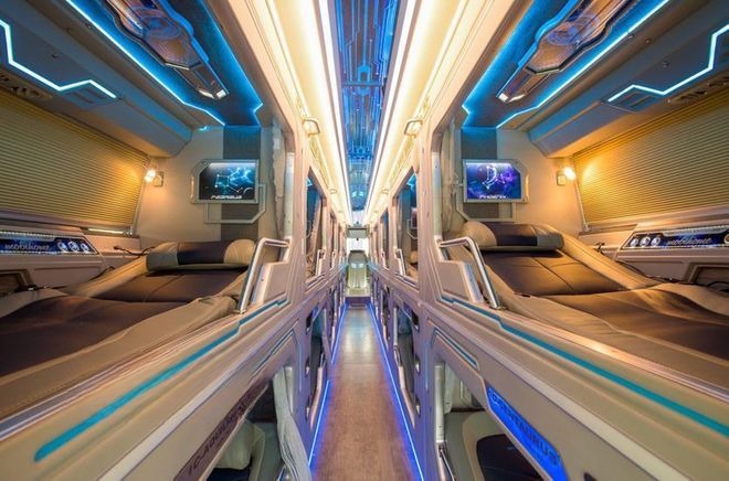 Xe Sapa Group Bus Giường nằm Tiện ích 
