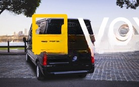 Xe Green Limousine Mặt sau xe Limousine 12 chỗ VIP