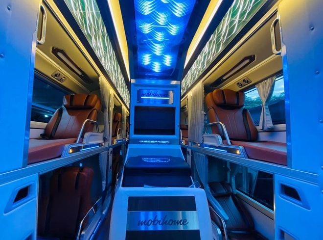 Xe Dương Hồng Tiện ích Nội thất Giường nằm Limousine 34 Giường VIP