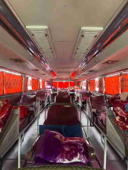 Xe Đức Huy (Điện Biên) Tiện ích Nội thất Giường nằm 20 chỗ 