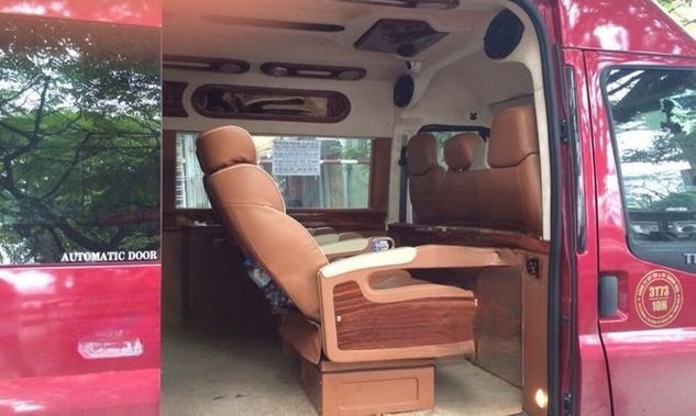 Xe Hoa Dũng Limousine Ghế ngồi Limousine 9 chỗ VIP