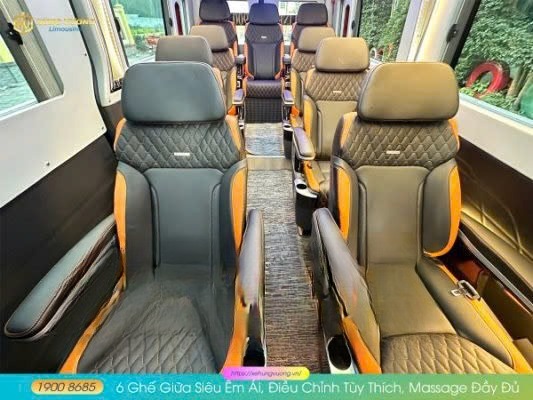 Xe 19 Limousine Ghế ngồi Limousine 11 chỗ