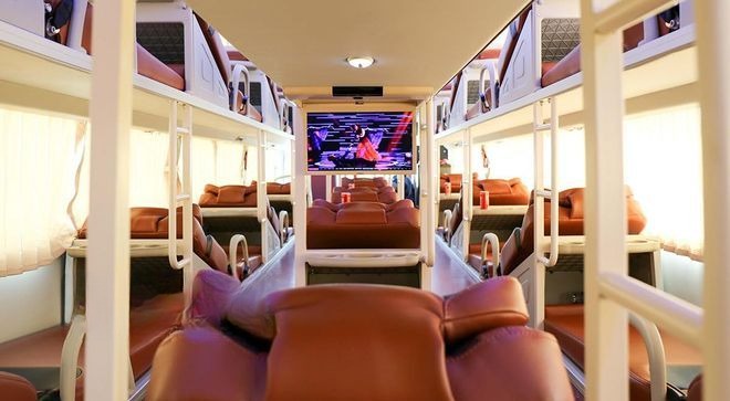 Xe Kim Chi 265 Tiện ích Nội thất Giường nằm 36 chỗ