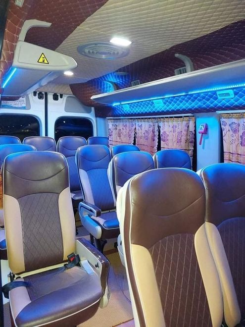 Xe Thiện Dương Nội thất Ghế ngồi Tiện ích Ghế ngồi 16 chỗ