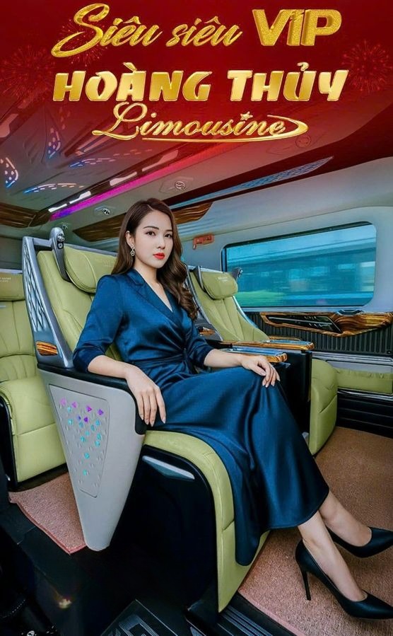 Xe Hoàng Thủy Nội thất Ghế ngồi Limousine 10 chỗ