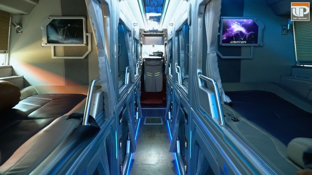 Xe Việt Tân Phát Giường nằm Tiện ích Nội thất 