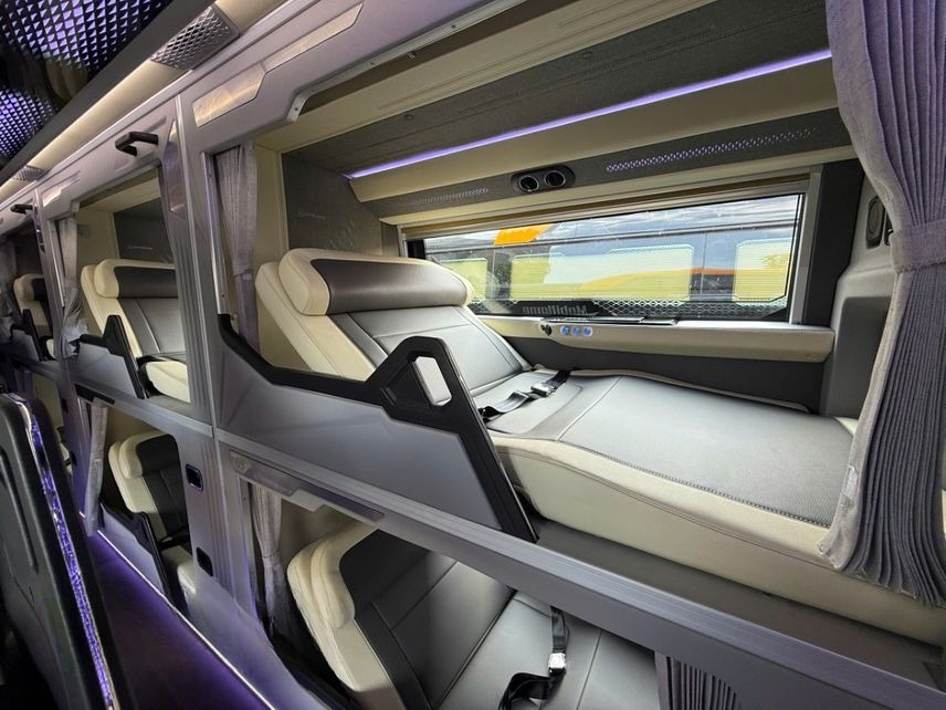 Xe Yến Thông Giường nằm Nội thất Tiện ích Limousine 24 phòng