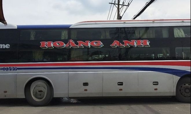Xe Mạnh Đình Bên hông xe Giường nằm 44 chỗ
