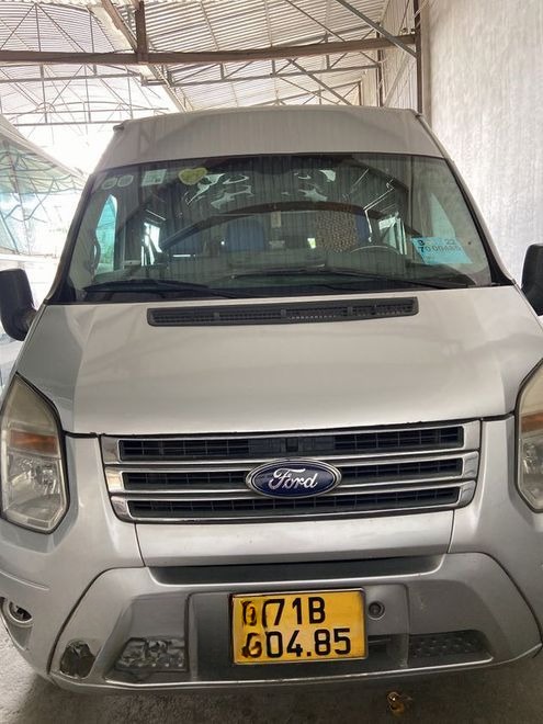 Xe Bảo Quỳnh Mặt trước xe Ghế ngồi 16 chỗ (Mới)