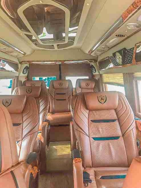 Xe Thành Trung Limousine  Ghế ngồi Tiện ích Nội thất 