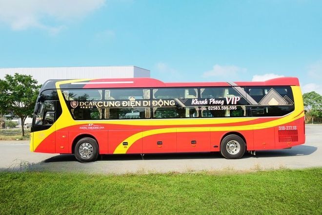 Xe Vexeonline Thuê Xe Khanh Phong Limousine giường phòng 20 chỗ (WC)