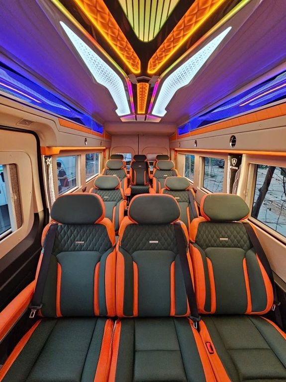 Xe Duy Khánh Limousine Nội thất Tiện ích Ghế ngồi 