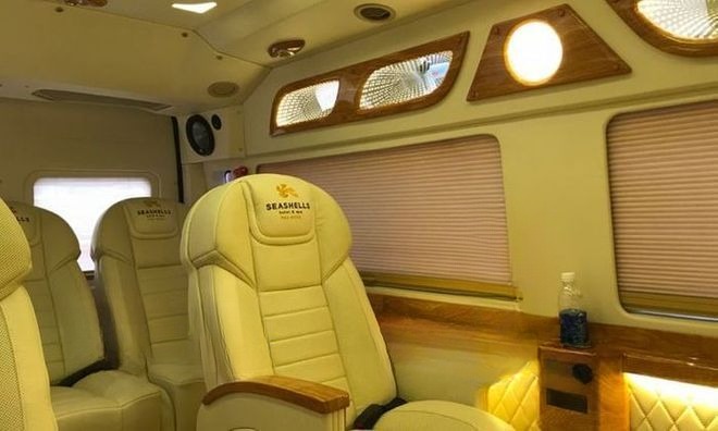 Xe Ánh Minh Limousine Ghế ngồi Limousine 9 chỗ VIP