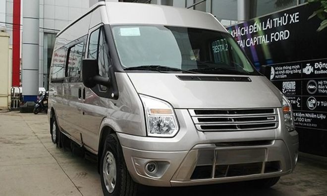Xe The Long Travel Mặt trước xe Ghế ngồi 16 chỗ