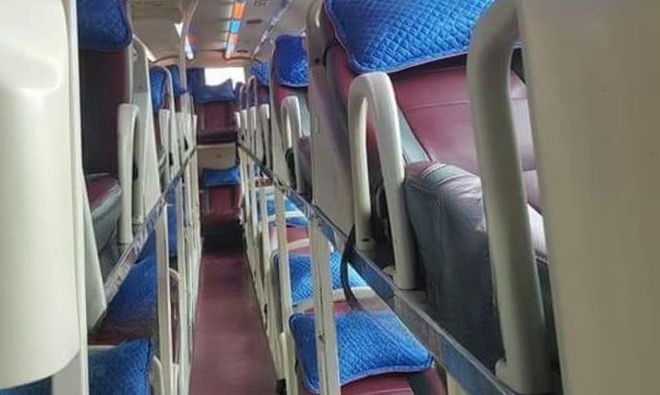 Xe Lovabus Giường nằm Nội thất Giường nằm 46 chỗ