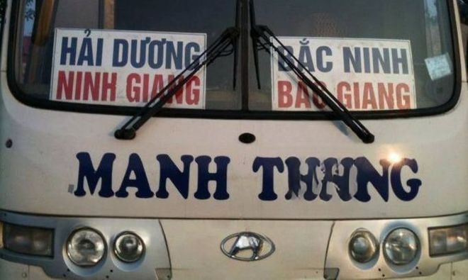 xe ghế  ngồi 16 chỗ Mạnh Thắng