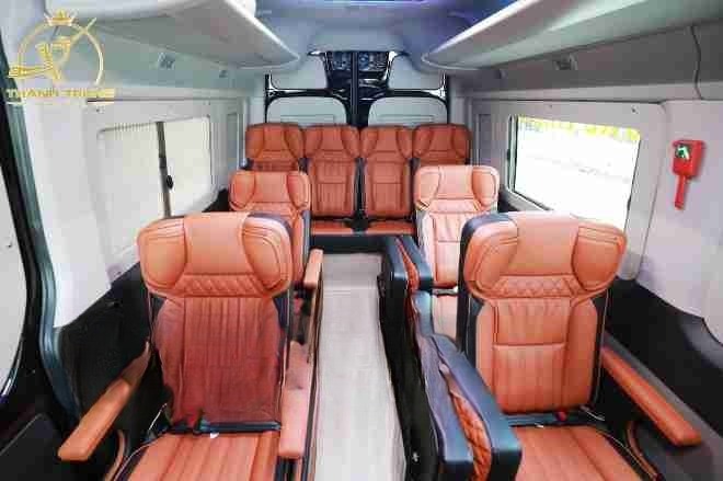 Xe Bình Minh Limousine  Tiện ích Nội thất Xe 11 chỗ