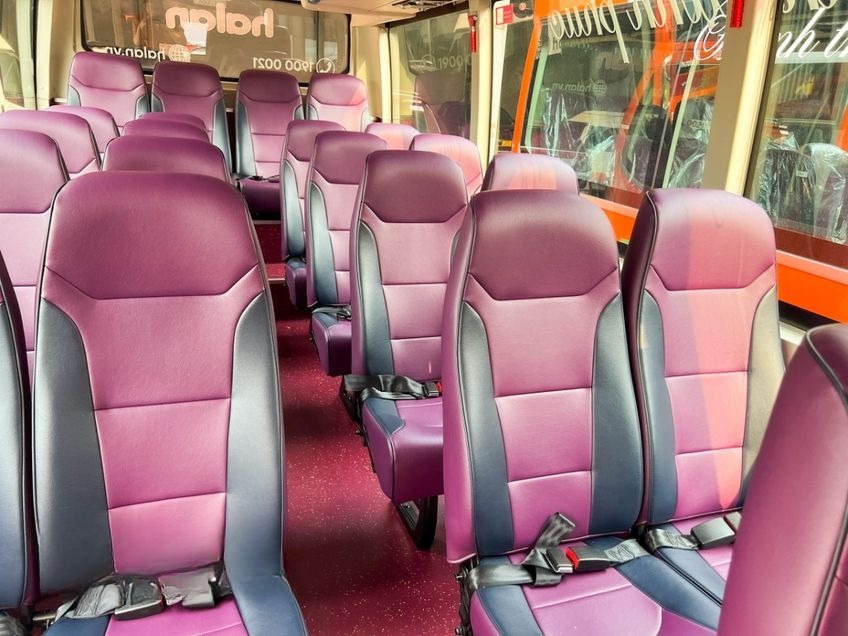 Xe Halan Buslines Nội thất Ghế ngồi 29 chỗ