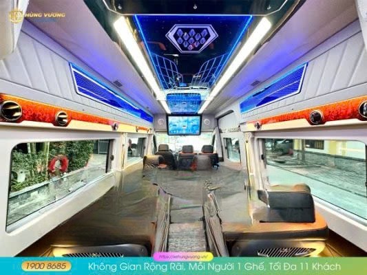 Xe 19 Limousine Nội thất Limousine 11 chỗ